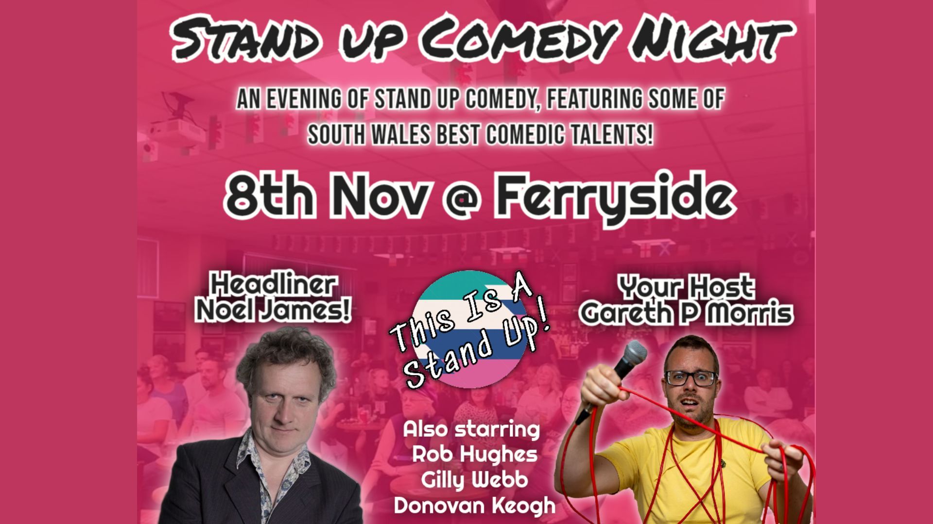 Comedy night ad