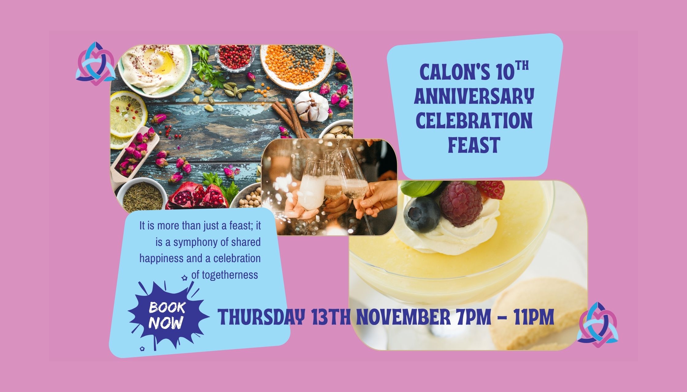 Celebration Feast - 10 years of Calon y Fferi
